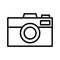 Camera focusing Vector icon which can easily modify or edit