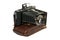 Camera folding bellows camera old