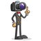 Camera Head Paparazzi Cartoon Character