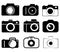 Camera icon line collection group