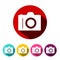 Camera Icon Vector Photographic Equipment Symbol