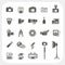 Camera icons and Camera Accessories icons set