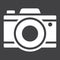 Camera solid icon, Travel and tourism