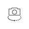 Camera switch outline icon