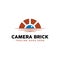 Camera/Waterway Brick Bridge Logo Design Inspiration