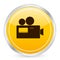 Camera yellow circle icon