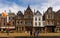 Cameretten square in center of Delft, Netherlands
