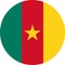 Cameroon Flag Africa illustration vector eps
