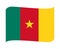 Cameroon Flag National Africa Emblem Ribbon Icon
