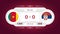 Cameroon Vs Serbia Match. Football 2022. World Football Championship Competition Infographics. Group Stage. Group G. Poster,