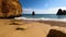 Camillo beach in Lagos. West Atlantic coast of Algarve region, south of Portugal.