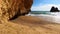 Camillo beach in Lagos. West Atlantic coast of Algarve region, south of Portugal.