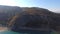 Caminia coastline in Calabria, Italy from the air