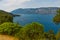 CAMLI, MUGLA, TURKEY: Beautiful seascapes views from the top of the village of Camli