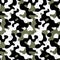 Camo style background pattern for fabrics