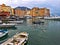 Camogli fishing harbor porticciolo, Liguria, Genova, Italy