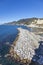 Camogli groyne. Color image