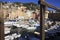 Camogli`s harbour in the fishing village of Camogli, Gulf of Paradise, Portofino National Park, Genova, Liguria, Italy