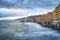 Camogli`s landscape ina cloudy day