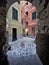 Camogli village characteristic streets, Liguria, Genova, Italy