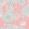 Camomile hand-drawn seamless pattern