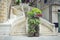 Camondo Stairs in Galata District in Istanul, Turkey.