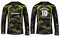 Camouflage long sleeve Sports t-shirt jersey design concept vector template, Motocross jersey concept, for football jersey