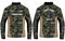 Camouflage long sleeve t shirt, Sports  jersey design concept vector template, sports jersey concept with front and back view for