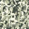 Camouflage military halftone pattern background. Vector illustration, EPS