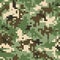 Camouflage military pixel