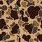 Camouflage military soldier Seamless Pattern Duck Hunter isolated wallpaper background blue