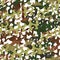 Camouflage net, camoflage scrim seamless pattern or texture. Vector fabric design