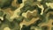 Camouflage pattern with organic shapes. Green camo texture. Background. Concept of military, hunting gear, woodland