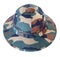 Camouflage Pith Helmet Isolated White Front View