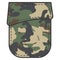 Camouflage pocket patch. Elements for uniform or casual style clothes and shirts. Color vector illustration