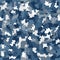 Camouflage seamless pattern. Abstract modern vector military backgound.