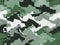 Camouflage seamless pattern. Trendy style army, repeat print