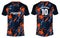 Camouflage Sports jersey t shirt design concept vector template, football jersey concept with front and back view for Cricket,