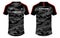 Camouflage Sports t-shirt jersey design concept vector template, sports jersey concept with front and back view for Soccer,