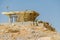 Camouflaged IDF observation point, Mount Hermon, Israel