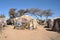 Camp for African refugees and displaced people on the outskirts of Hargeisa in Somaliland under UN auspices.