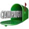 Campaign 3d Word Mailbox Deliver Direct Message Advertising Politics