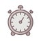 Campaign timing  fill vector icon which can easily modify or edit