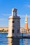 Campanila bell tower at piazza San Marco in Venice