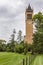 The Campanile Clock Tower at Iowa State University