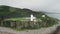 Campbeltown lighthouse panoramic aerial shot