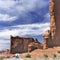 Camper in Arches National Park USA