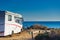 Camper on sea, 3 March 2019, Santa Pola Spain