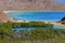 Campers on beach in Loreto bays in baja california  sur XXV