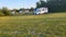 Campers parked on a Camer Van pitch